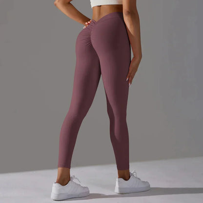 Women's Compression Leggings Sculpted Support Black