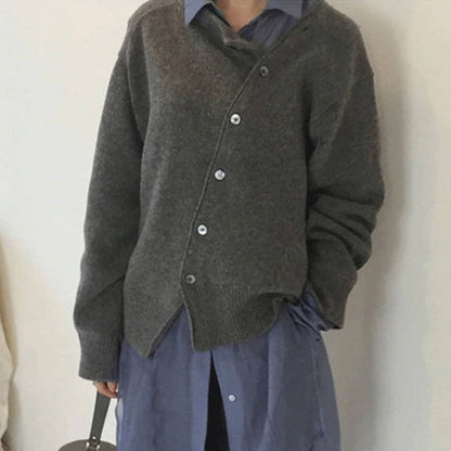 Kerry Women's Cashmere Cardigan Button Front