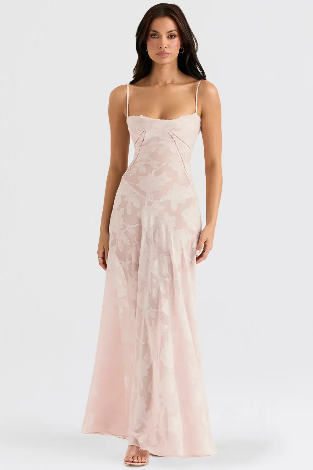 Flowy Sundress with Open Back and Adjustable Shoulder Straps