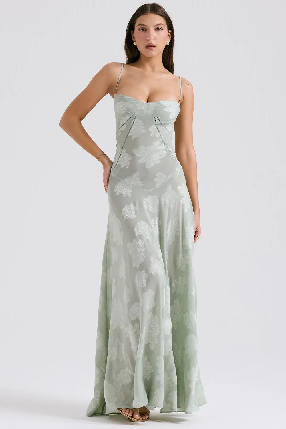 Flowy Sundress with Open Back and Adjustable Shoulder Straps