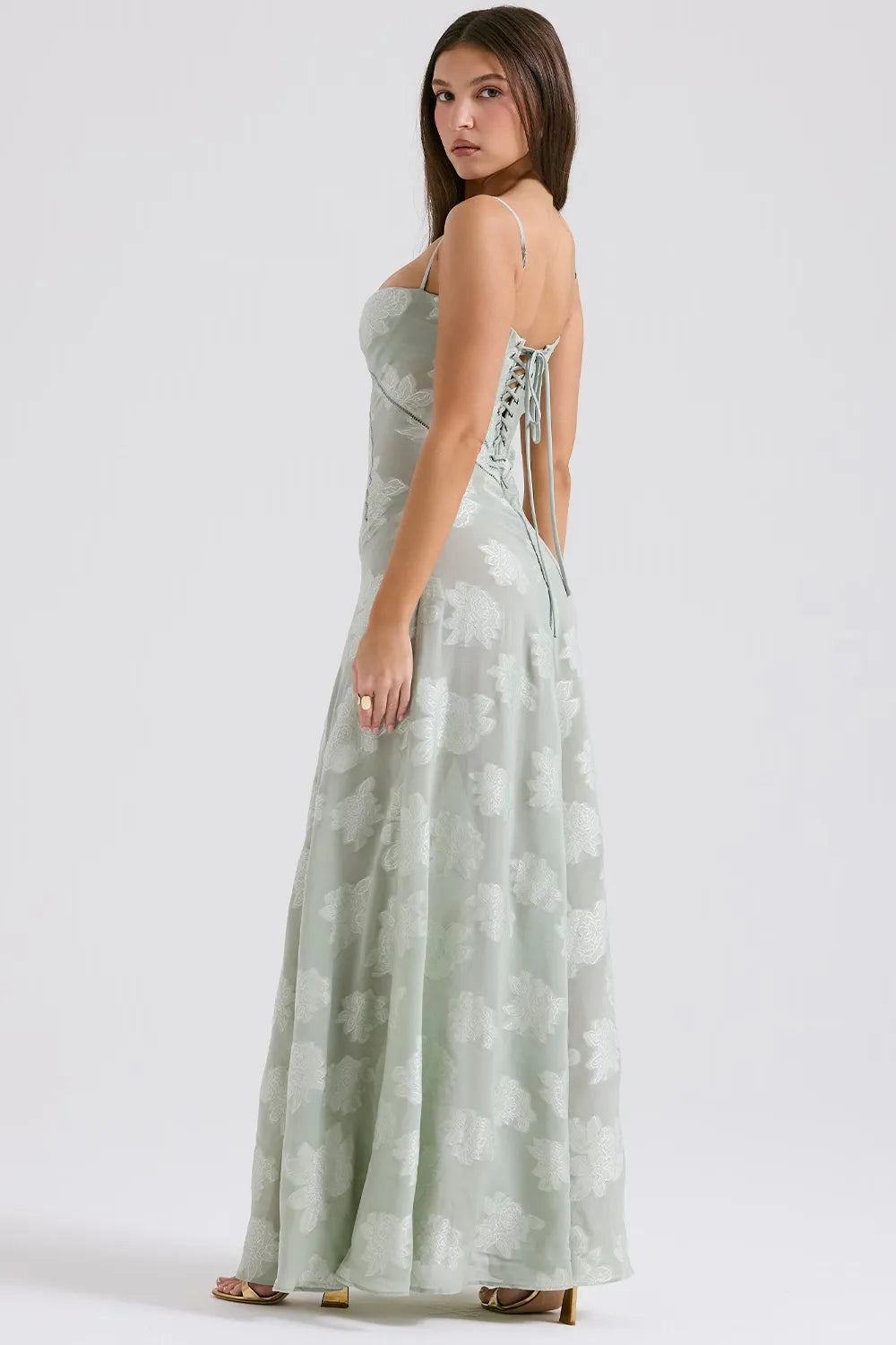 Flowy Sundress with Open Back and Adjustable Shoulder Straps