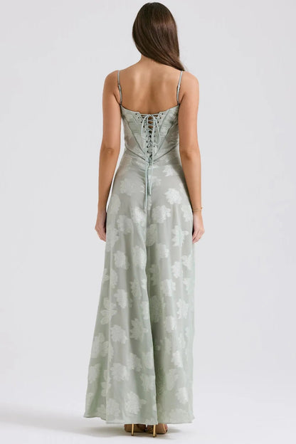 Flowy Sundress with Open Back and Adjustable Shoulder Straps