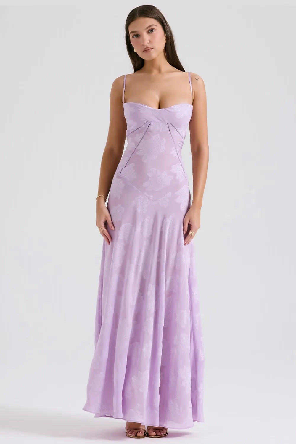 Flowy Sundress with Open Back and Adjustable Shoulder Straps
