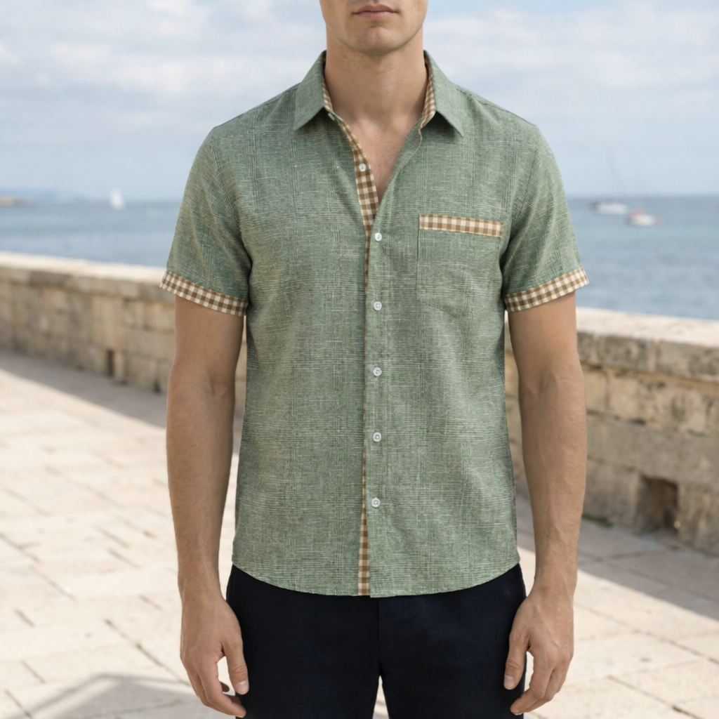 Men's Casual Linen Shirt