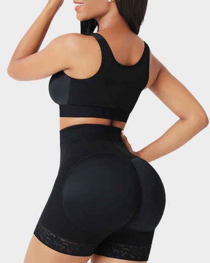 Women's Shapewear Shorts Tummy Control Black
