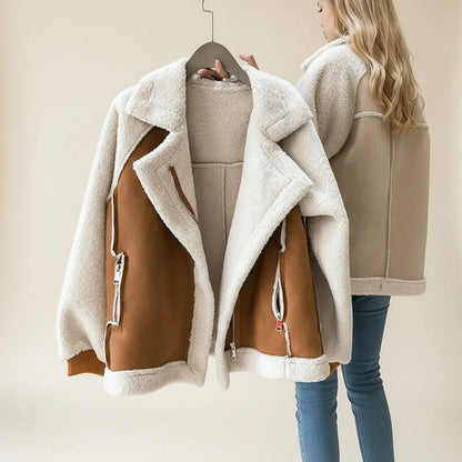 Women's Sherpa Collar Winter Jacket