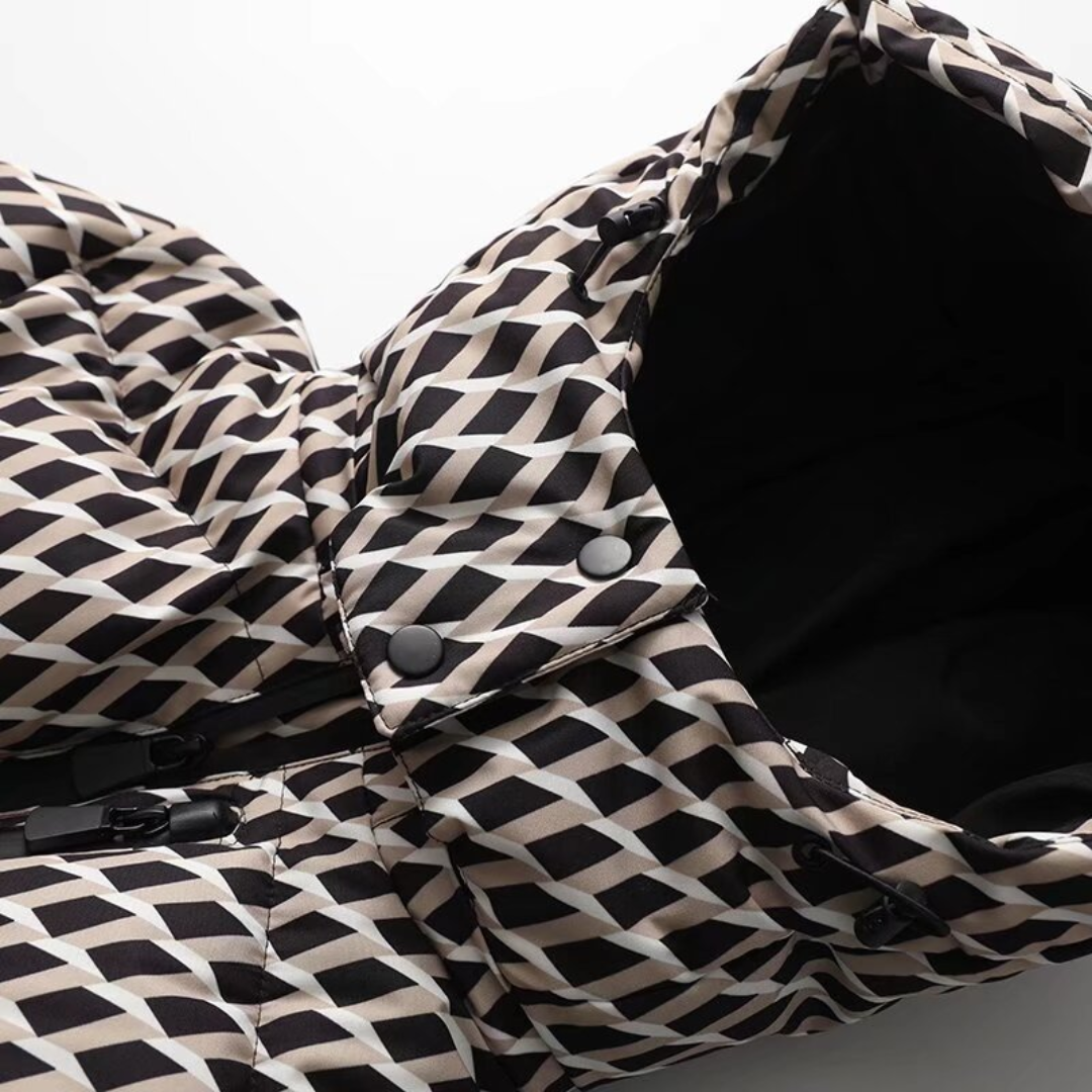 Image of Sherry | Women's Hooded Belted Puffer Jacket