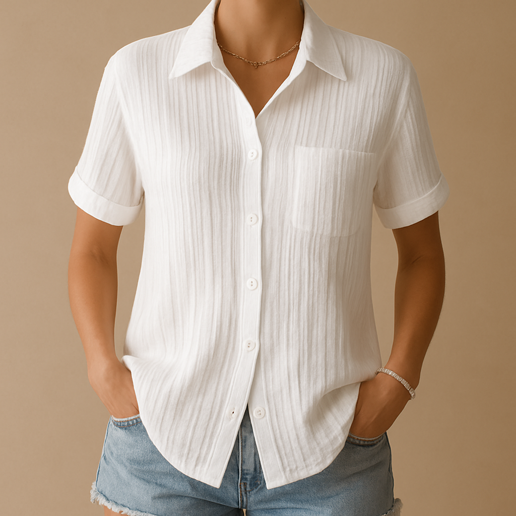 Comfortable Casual Women's Blouse - VibreMode