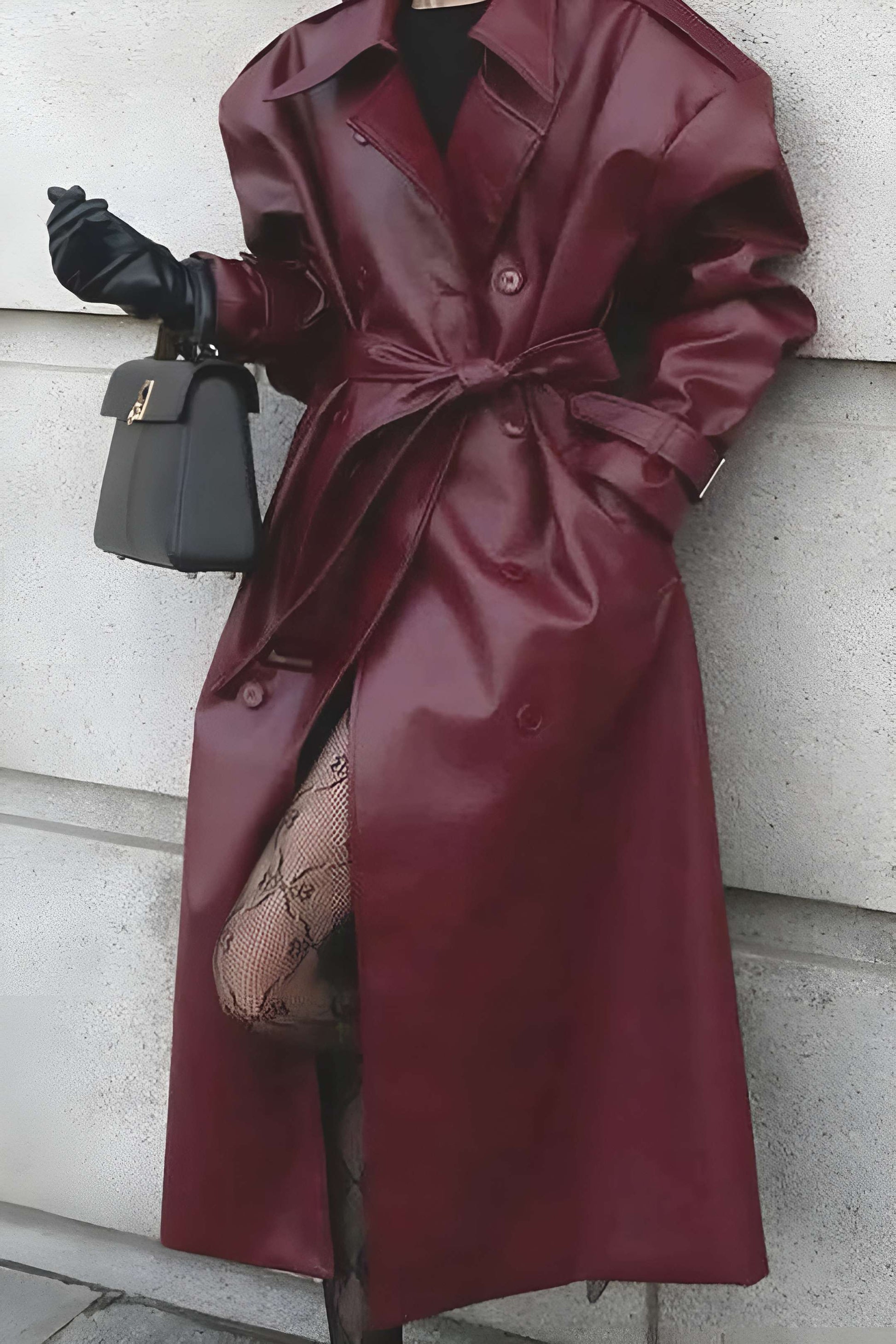 Image of Sienna | Women's Long Belted Trench Coat