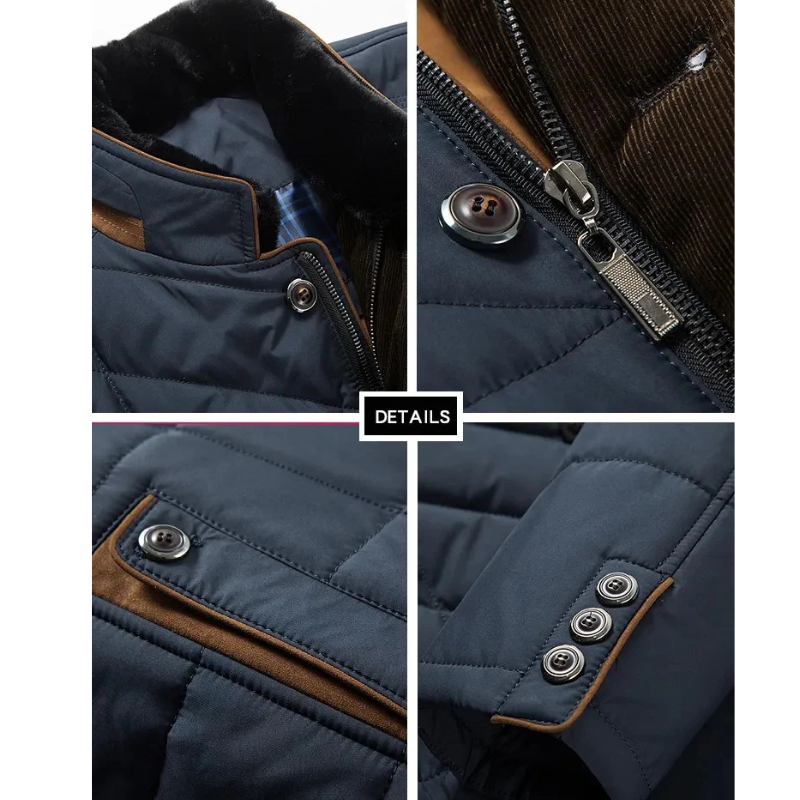 Luxury Men's Winter Parka Coat
