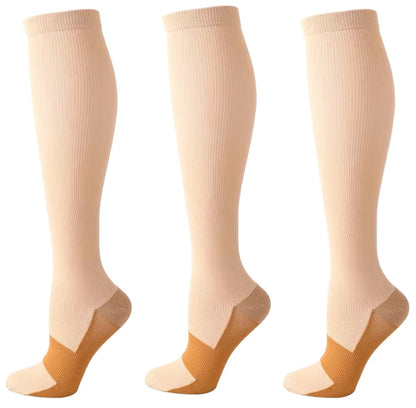 Knee High Compression Socks Support Varicose Veins Relief