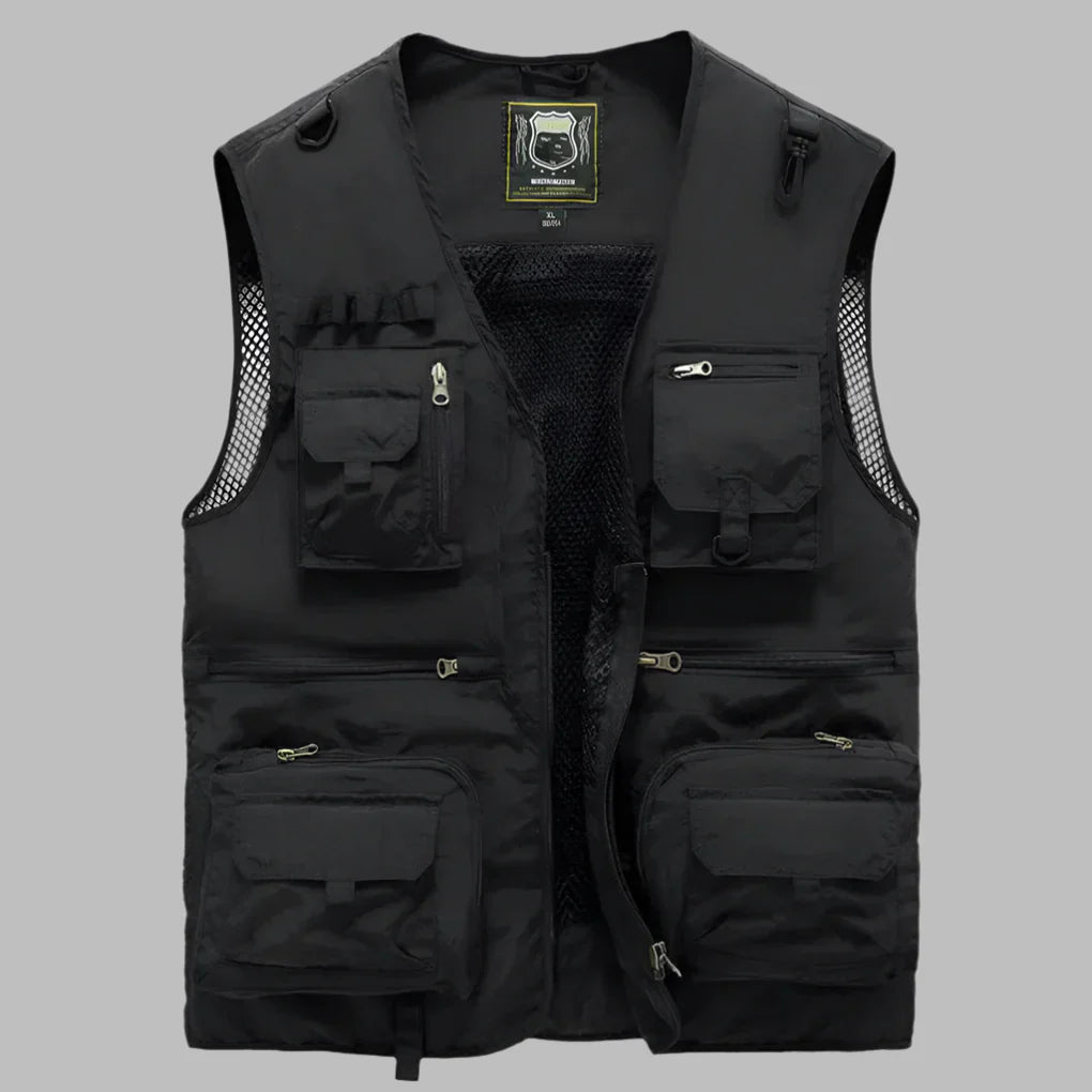 Men's Summer Vest Multi Pocket Cotton
