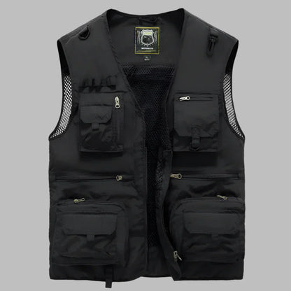 Men's Summer Vest Multi Pocket Cotton