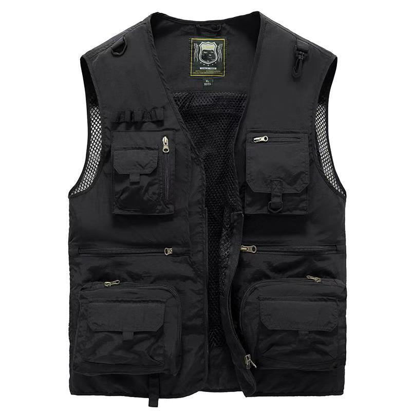 Men's Summer Vest Multi Pocket Design