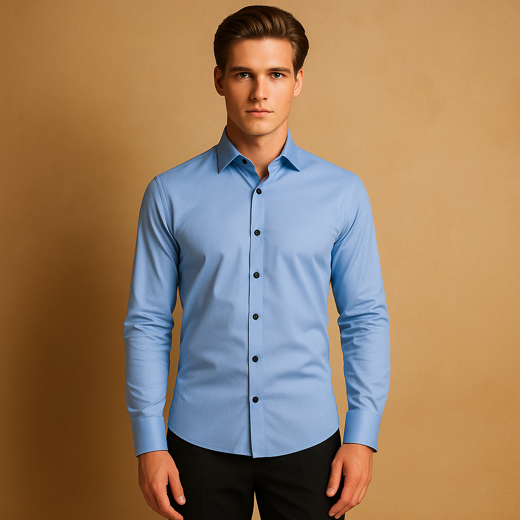 Men's Slim Fit Stretch Shirt