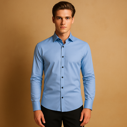 Men's Slim Fit Stretch Shirt