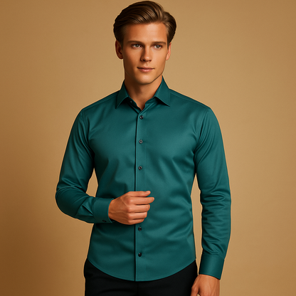 Men's Slim Fit Stretch Shirt