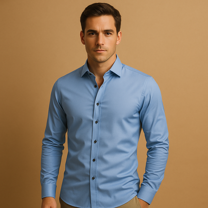 Men's Slim Fit Stretch Shirt