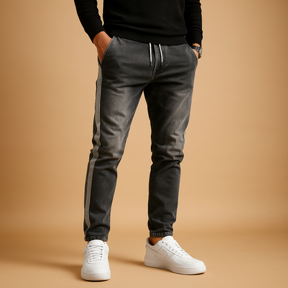 Men’s slim fit stretch jeans with modern wash, ideal for casual and smart casual outfits with a clean and versatile style.