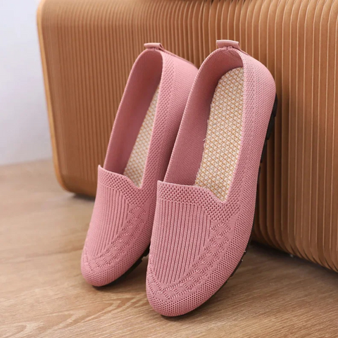 Slip-On Knit Shoes Breathable Comfortable Everyday Wear