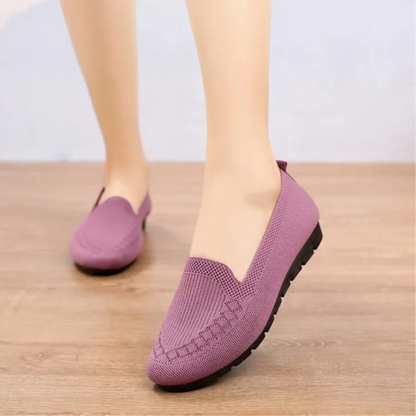 Slip-On Knit Shoes Breathable Everyday Wear - VibreMode