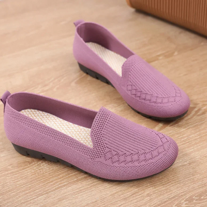 Slip-On Knit Shoes Breathable Comfortable Everyday Wear