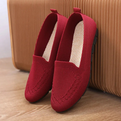 Slip-On Knit Shoes Breathable Comfortable Everyday Wear