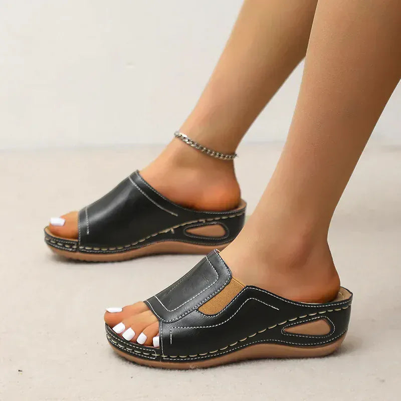 Comfortable Women's Supportive Wedge Sandals