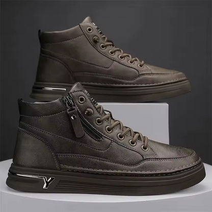 Castello Men's Leather Sneakers