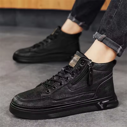 Castello Men's Leather Sneakers - VibreMode