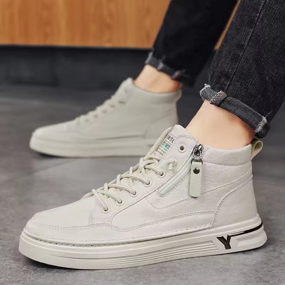 Castello Men's Leather Sneakers