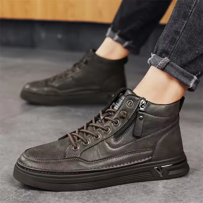 Castello Men's Leather Sneakers