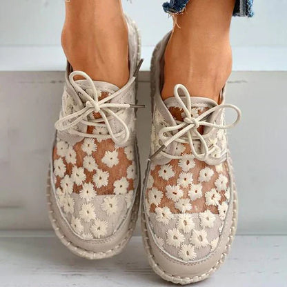 Women's Embroidered Sneakers