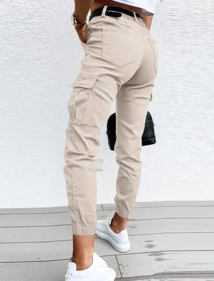 Women's High Waist Cargo Pants