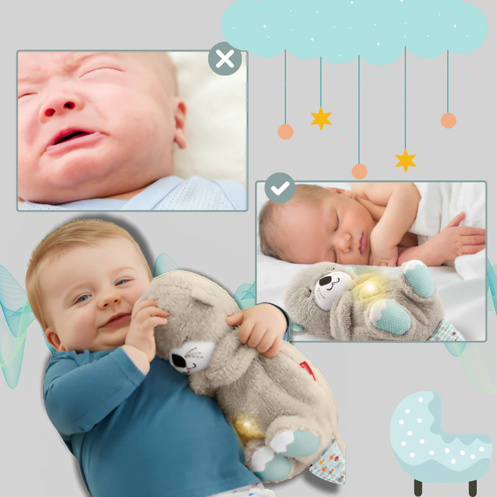 Otter Plush Toy Calming Sleep Companion
