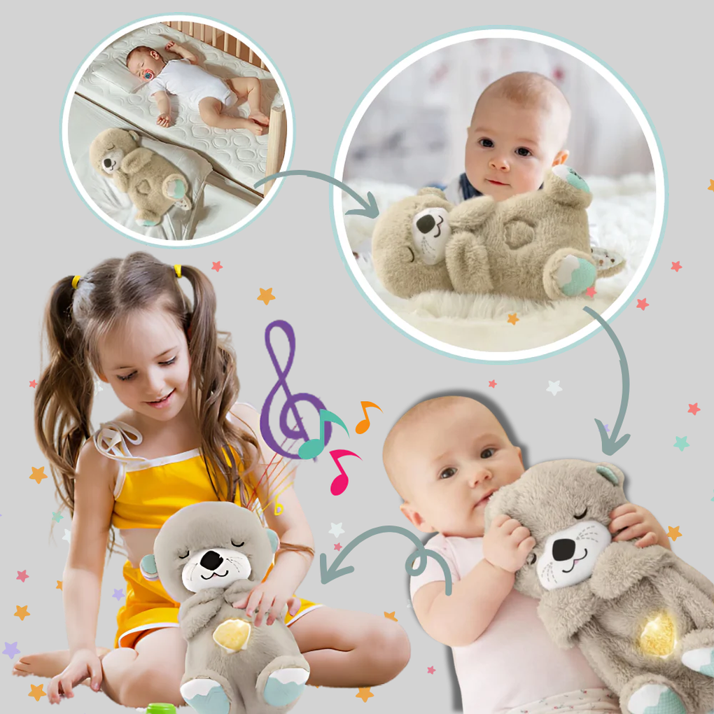 Otter Plush Toy Calming Sleep Companion