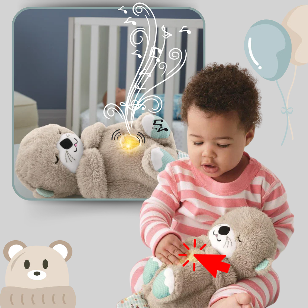 Otter Plush Toy Calming Sleep Companion