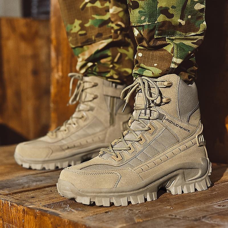 Waterproof Military Boots Puncture-Resistant Outdoor - VibreMode