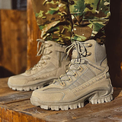 Waterproof Military Boots Puncture-Resistant Outdoor - VibreMode