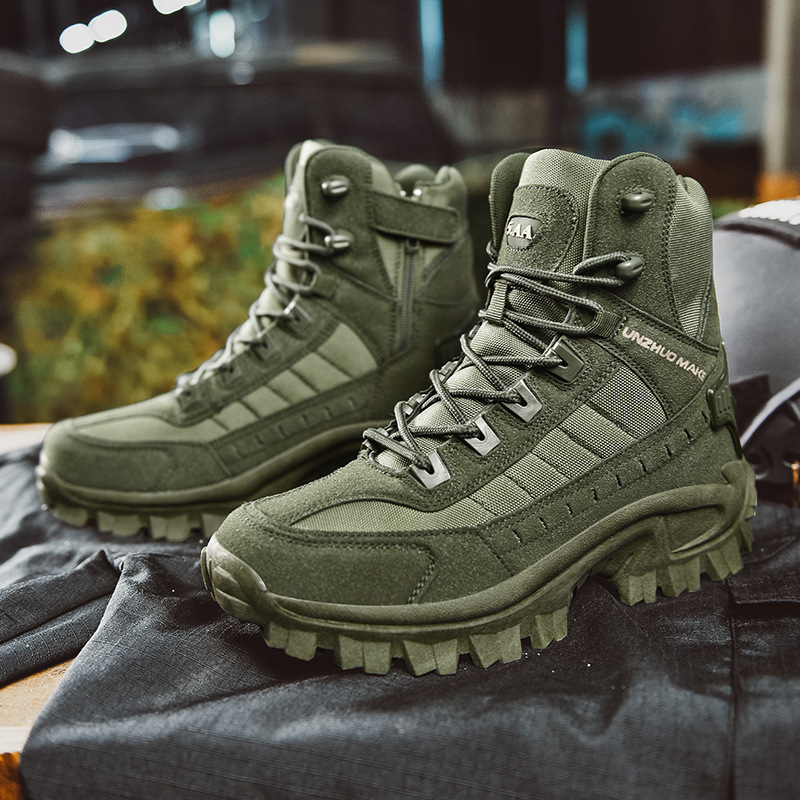 Waterproof Military Boots Puncture-Resistant Outdoor