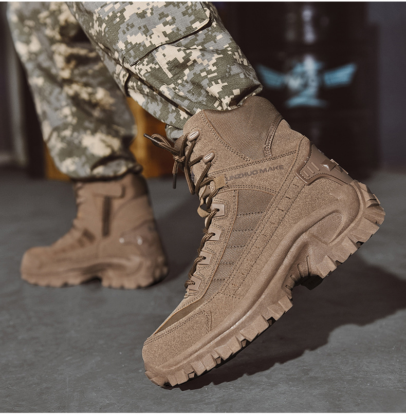 Waterproof Military Boots Puncture-Resistant Outdoor