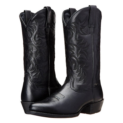 Fashionable Ladies Embroidered Western Boots