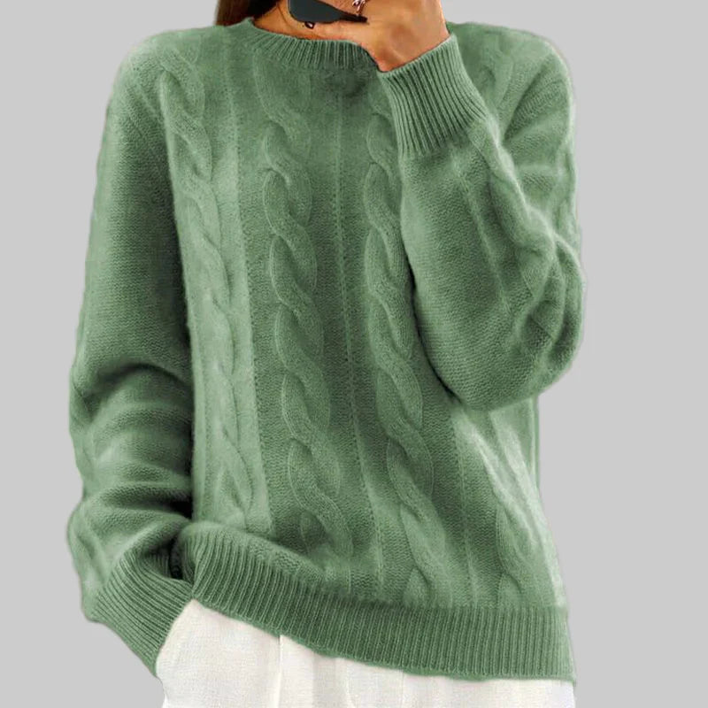 Women's Knit Sweater Warm Cozy
