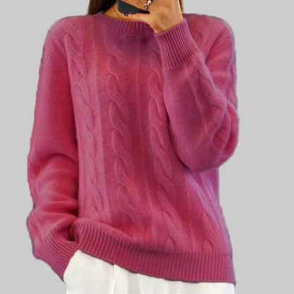 Women's Knit Sweater Warm Cozy - VibreMode