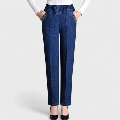 Women's Gathered Waist Jeans