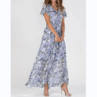Beautiful Blossom Long Summer Dress