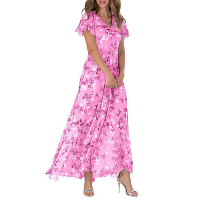 Beautiful Blossom Long Summer Dress