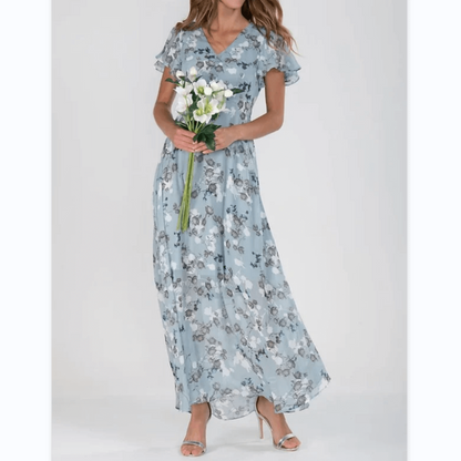 Beautiful Blossom Long Summer Dress