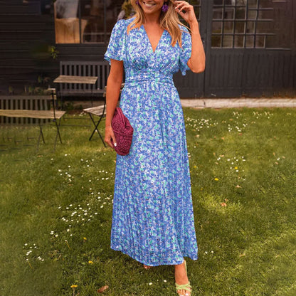 Women's V-Neck Elegant Dress