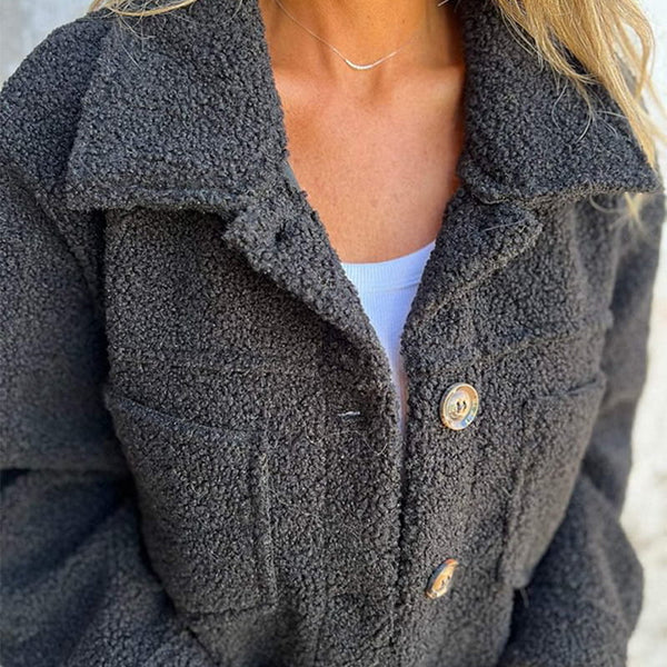 Womens Lapel Collar Jacket